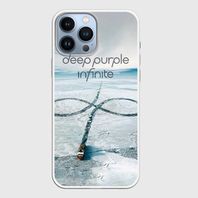 Чехол для iPhone 13 Pro Max с принтом Infinite   Deep Purple в Кировске,  |  | deep purple | альбом | гловер | группа | дееп | деп | ди | дип перпл | диперпл | дипперпл | иэн гиллан | иэн пэйс | лого | логотип | метал | морс | пепл | прогрессивный | психоделический | рок | символ | хард