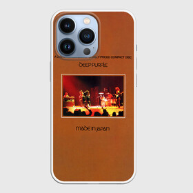 Чехол для iPhone 13 Pro с принтом Made in Japan   Deep Purple в Кировске,  |  | Тематика изображения на принте: deep purple | альбом | гловер | группа | дееп | деп | ди | дип перпл | диперпл | дипперпл | иэн гиллан | иэн пэйс | лого | логотип | метал | морс | пепл | прогрессивный | психоделический | рок | символ | хард