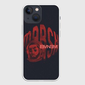 Чехол для iPhone 13 mini с принтом Marsh в Кировске,  |  | eminem | hip hop | rap | rep | исполнители | исполнитель | маршал мэтерс | музыка | реп | эминем | эминэм