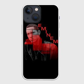 Чехол для iPhone 13 mini с принтом Marshall Bruce Mathers в Кировске,  |  | eminem | hip hop | rap | rep | исполнители | исполнитель | маршалk мэтерс | музыка | реп | эминем | эминэм