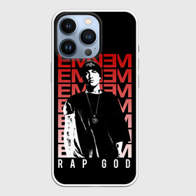 Чехол для iPhone 13 Pro с принтом Рэп бог в Кировске,  |  | eminem | hip hop | rap | rep | исполнители | исполнитель | маршал мэтерс | музыка | реп | эминем | эминэм