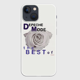 Чехол для iPhone 13 mini с принтом The Best Of, Volume 1   Depeche Mode в Кировске,  |  | depeche mode | альтернативный | вестник моды | группа | депеш мод | депешмод | дэйв гаан | индастриал | мартин гор | музыка | новая волна | роза | рок | синти поп | электроник | энди флетчер