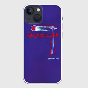 Чехол для iPhone 13 mini с принтом Deep Purple   Purpendicular в Кировске,  |  | deep purple | альбом | гловер | группа | дееп | деп | ди | дип перпл | диперпл | дипперпл | иэн гиллан | иэн пэйс | лого | логотип | метал | морс | пепл | прогрессивный | психоделический | рок | символ | хард