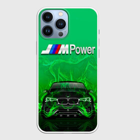 Чехол для iPhone 13 Pro Max с принтом BMW GREEN STYLE в Кировске,  |  | auto | bmw | car | cool | fire | flame | germany | green | horse | авто | бмв | бумер | бэха | германия | зеленый | машина | немец | огонь | тачки