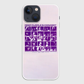 Чехол для iPhone 13 mini с принтом Deep Purple in Concert в Кировске,  |  | deep purple | альбом | гловер | группа | дееп | деп | ди | дип перпл | диперпл | дипперпл | иэн гиллан | иэн пэйс | лого | логотип | метал | морс | пепл | прогрессивный | психоделический | рок | символ | хард