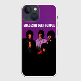 Чехол для iPhone 13 mini с принтом Shades of Deep Purple в Кировске,  |  | deep purple | альбом | гловер | группа | дееп | деп | ди | дип перпл | диперпл | дипперпл | иэн гиллан | иэн пэйс | лого | логотип | метал | морс | пепл | прогрессивный | психоделический | рок | символ | хард