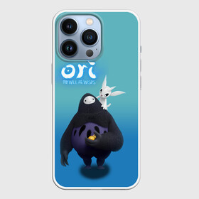 Чехол для iPhone 13 Pro с принтом Naru и Ori | Нару and Ori в Кировске,  |  | moon studios | naru | ori and the will of the wisps | блуждающий огонек | блуждающий огонь | дух ори | ку | нару | ори и блуждающие огоньки | сеир