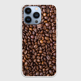 Чехол для iPhone 13 Pro с принтом Кофемания в Кировске,  |  | black | coffee | coffee beans | coffeemania | roasted | жареные | зерна | кофе | кофейные | кофемания | черные