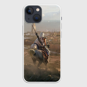 Чехол для iPhone 13 mini с принтом Байек на коне в Кировске,  |  | game | games | origins | асасин | ассасин | ассасин крид | ассассины | игра | игры
