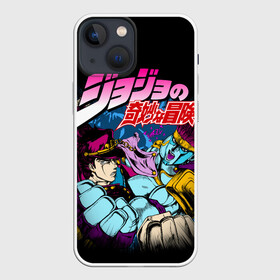 Чехол для iPhone 13 mini с принтом Джотаро Star Platinum, JoJos Bizarre Adventure в Кировске,  |  | anime | jojo | jojo bizarre adventure | jojos bizarre adventure | star platinum | аниме | джоджо | джотаро | манга | стар платинум