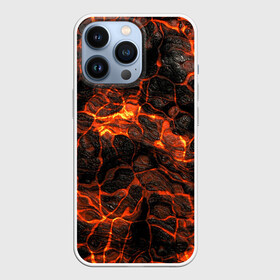 Чехол для iPhone 13 Pro с принтом Горящая лава в Кировске,  |  | Тематика изображения на принте: burning | fire | flowing | lava | plasma | streaks | texture | waves | волны | горящая | лава | огонь | плазма | разводы | текстура | течет