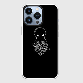 Чехол для iPhone 13 Pro с принтом Small Octopus в Кировске,  |  | draw | drawing | octopus | карандаш | милашка | море | морские обитатели | октопус | осьминог | осьминожка | рисунок | рисунок карандашом | рыба