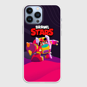 Чехол для iPhone 13 Pro Max с принтом Brawl Stars Meg робот в Кировске,  |  | brawl | brawl stars | brawlstars | mec | meg | бравл | бравлстарс | мег | мек | мэг | мэк