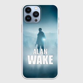 Чехол для iPhone 13 Pro Max с принтом Alan Wake Video Game Art в Кировске,  |  | action | adventure | alan | entertainment | game | horror | remedy | survival | videogame | wake | алан | брайт | игра | лес | ночь | триллер | уэйк | фоллс | фонарик | хоррор | экшн