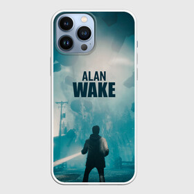 Чехол для iPhone 13 Pro Max с принтом Алан Уэйк арт в Кировске,  |  | action | adventure | alan | entertainment | game | horror | remedy | survival | wake | алан | брайт | игра | лес | ночь | триллер | уэйк | фоллс | фонарик | хоррор | экшн