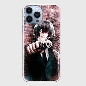 Чехол для iPhone 13 Pro Max с принтом Опасный Дазай Осаму в Кировске,  |  | bungou stray dogs | dazai | osamu | бродячие псы | великий | дазай | дазай осаму | осаму