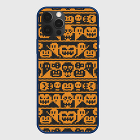 Чехол для iPhone 12 Pro Max с принтом Свитер с тыквами в Кировске, Силикон |  | halloween | вязанный | вязаный | привидение | свитер | скелет | тыквы | узор | хэллоуин | череп