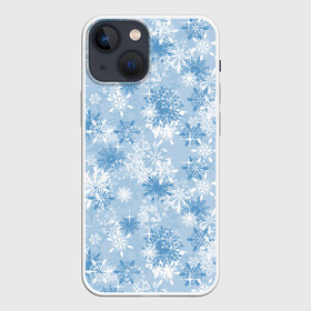 Чехол для iPhone 13 mini с принтом Морозец в Кировске,  |  | merry christmas | дед мороз | ёлка | зима | мороз | новый год | подарок | праздник | рождество | с новым годом | сантаклаус | снег | снеговик | снегурочка | снежинки | снежные узоры | узоры