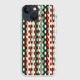 Чехол для iPhone 13 mini с принтом Маленькие Ёлочки в Кировске,  |  | christmas | merry christmas | santa claus | дед мороз | ёлка | елочные шары | игрушки | новый год | подарки | праздник | с новым годом | санта клаус | снегурочка | украшения