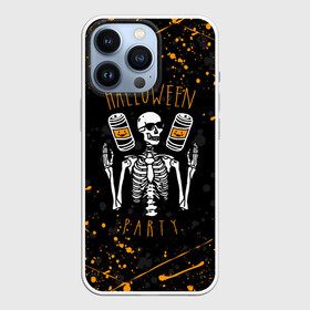 Чехол для iPhone 13 Pro с принтом HALLOWEEN PARTY | ВЕЧЕРИНКА ХЕЛЛОУИН   ЧЕРЕП И ТЫКВА в Кировске,  |  | bones | ghost | halloween | pumpkin | skull | кости | приведение | призрак | скелет | тыква | хеллоуин | хоррор | хэллоуин