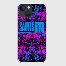 Чехол для iPhone 13 mini с принтом Сайнтс Роу   Saints Row в Кировске,  |  | Тематика изображения на принте: los panteros | marshall | row | saints | santo ileso | the idols | игра | сайнтс роу | санто илесо | святые | улица святых