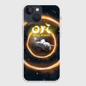 Чехол для iPhone 13 mini с принтом Ori and Flower в Кировске,  |  | moon studios | ori and the will of the wisps | блуждающий огонек | блуждающий огонь | дух ори | ку | ори и блуждающие огоньки | сеир