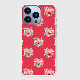 Чехол для iPhone 13 Pro с принтом Красные цветы розы в Кировске,  |  | flowers | весна | лето | розочка | розы | цветочки | цветы