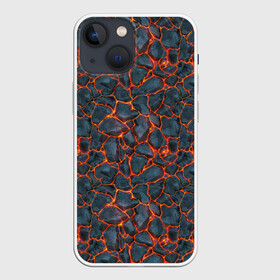 Чехол для iPhone 13 mini с принтом неоновая лава в Кировске,  |  | вулкан | лава | неон | паттерн | поверхность | сила | супермен | текстура | энергия