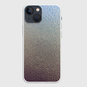 Чехол для iPhone 13 mini с принтом Металликскин в Кировске,  |  | блеск | кожа | металл | тектура | хром