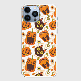 Чехол для iPhone 13 Pro Max с принтом Patern Halloween 10 в Кировске,  |  | 31 | bones | holiday | skull | spider | witches