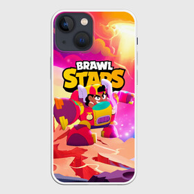 Чехол для iPhone 13 mini с принтом Опасная Meg Brawl Stars в Кировске,  |  | Тематика изображения на принте: brawl | brawl stars | brawlstars | mec | meg | бравл | бравлстарс | мег | мек | мэг | мэк