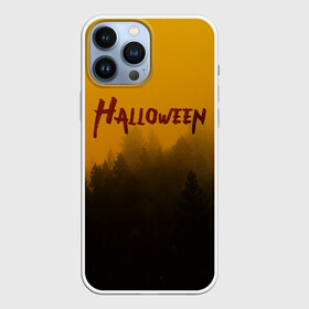 Чехол для iPhone 13 Pro Max с принтом НОЧНОЙ ЛЕС В ХЕЛЛОУИН   FOREST HALLOWEEN BATS в Кировске,  |  | bats | bones | forest | ghost | halloween | pumpkin | skull | кости | лес | летучие мыши | приведение | призрак | скелет | тыква | хеллоуин | хоррор | хэллоуин