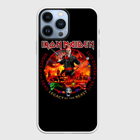 Чехол для iPhone 13 Pro Max с принтом Nights of the Dead, Legacy of the Beast   Iron Maiden в Кировске,  |  | iron maiden | адриан смит | айран | айрон | группа | дэйв мюррей | железная дева | ирон | майден | мейд | мейден | метал | мрачный | музыка | песни | рок | стив харрис | тяжелый | хеви | хевиметал