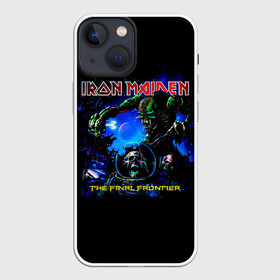 Чехол для iPhone 13 mini с принтом The Final Frontier   Iron Maiden в Кировске,  |  | iron maiden | адриан смит | айран | айрон | группа | дэйв мюррей | железная дева | ирон | майден | мейд | мейден | метал | мрачный | музыка | песни | рок | стив харрис | тяжелый | хеви | хевиметал