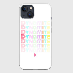 Чехол для iPhone 13 с принтом DYNAMITE | BTS ver.2 в Кировске,  |  | army | bangtan | bangtan boys | bangtan sonyeondan | bts | bts v | hoseok | j hope | jeon jungkook | jhope | jimin | jin | jung hoseok | jungkook | kim namjoon | kim seokjin | kim taehyung | korean | kpop | meme | min yoongi | namjoon | park jimin | rap m