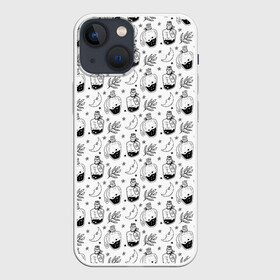 Чехол для iPhone 13 mini с принтом Patern Halloween 13 в Кировске,  |  | 31 | bones | holiday | skull | spider | witches