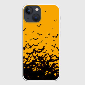 Чехол для iPhone 13 mini с принтом ХЕЛЛОУИНСКИЕ ЛЕТУЧИЕ МЫШИ в Кировске,  |  | bat | bats | halloween | haloween | летучая мышь | летучие мыши | хеллоин | хеллоуин | хелоин | хелоуин | хэллоин | хэллоуин | хэлоин | хэлоуин