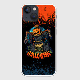 Чехол для iPhone 13 mini с принтом ПУГАЛО ИЗ ТЫКВЫ | HALLOWEEN в Кировске,  |  | halloween | haloween | pumpkin | scarecrow | огородное пугало | пугало | страшила | тыква | хеллоин | хеллоуин | хелоин | хелоуин | хэллоин | хэллоуин | хэлоин | хэлоуин | чучело