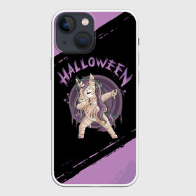 Чехол для iPhone 13 mini с принтом Dab Unicorn Halloween в Кировске,  |  | dab | halloween | haloween | unicorn | деб | дэб | единорог | уникорн | хеллоин | хеллоуин | хелоин | хелоуин | хэллоин | хэллоуин | хэлоин | хэлоуин