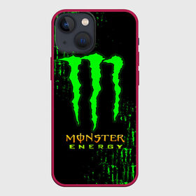 Чехол для iPhone 13 mini с принтом MONSTER ENERGY NEON | МОНСТЕР НЕОН в Кировске,  |  | monster | monster energy | монстер | монстер енерджи | монстер енэрджи | монстер энерджи | неон | энергетик | энергетический напиток