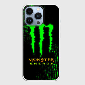 Чехол для iPhone 13 Pro с принтом MONSTER ENERGY NEON | МОНСТЕР НЕОН в Кировске,  |  | Тематика изображения на принте: monster | monster energy | монстер | монстер енерджи | монстер енэрджи | монстер энерджи | неон | энергетик | энергетический напиток