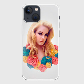 Чехол для iPhone 13 mini с принтом Взгляд Ланы в Кировске,  |  | lana del ray | pop music | исполнитель | исполнительница | лана дел рэй | музыка | поп | попса