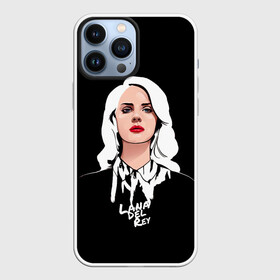 Чехол для iPhone 13 Pro Max с принтом Lana Black в Кировске,  |  | Тематика изображения на принте: lana del ray | pop music | исполнитель | исполнительница | лана дел рэй | музыка | поп | попса