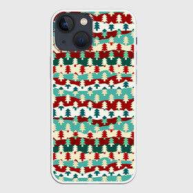 Чехол для iPhone 13 mini с принтом Ёлочки (новогодний дизайн) в Кировске,  |  | christmas | merry christmas | santa claus | дед мороз | ёлка | елочные шары | игрушки | новый год | подарки | праздник | с новым годом | санта клаус | снегурочка | украшения