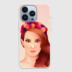 Чехол для iPhone 13 Pro с принтом Painted Lana в Кировске,  |  | lana del ray | pop music | исполнитель | исполнительница | лана дел рэй | музыка | поп | попса
