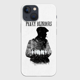 Чехол для iPhone 13 mini с принтом Thomas Shelby Peaky Blinders в Кировске,  |  | gang leader | mafia | peaky blinders | shelby family | thomas shelby | tom | tommy | tv series | заточеные кепки | лидер преступной группировки | мафия | острые козырьки | семья шелби | сериал | томас майкл шелби | томас шелби