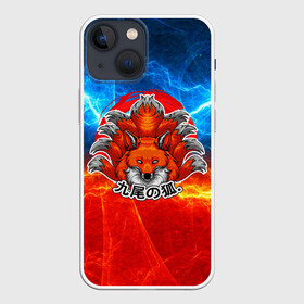 Чехол для iPhone 13 mini с принтом Огненная лисичка в Кировске,  |  | лиса | лисица | лисичка | огненная лиса | огонь