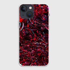 Чехол для iPhone 13 mini с принтом Просто подумай   just think в Кировске,  |  | abstract glitch | liquid | абстракция | геометрия | глитч | глич | жидкость | ликвид | милитари | модные узоры жидкости | сознание | узоры