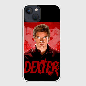 Чехол для iPhone 13 с принтом Dexter Декстер портрет постер в Кировске,  |  | blood | dexter | dexter morgan | декстер | кровь | майами | мясник | постер | правосудие | судмедэксперт