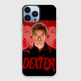 Чехол для iPhone 13 Pro Max с принтом Dexter Декстер портрет постер в Кировске,  |  | Тематика изображения на принте: blood | dexter | dexter morgan | декстер | кровь | майами | мясник | постер | правосудие | судмедэксперт